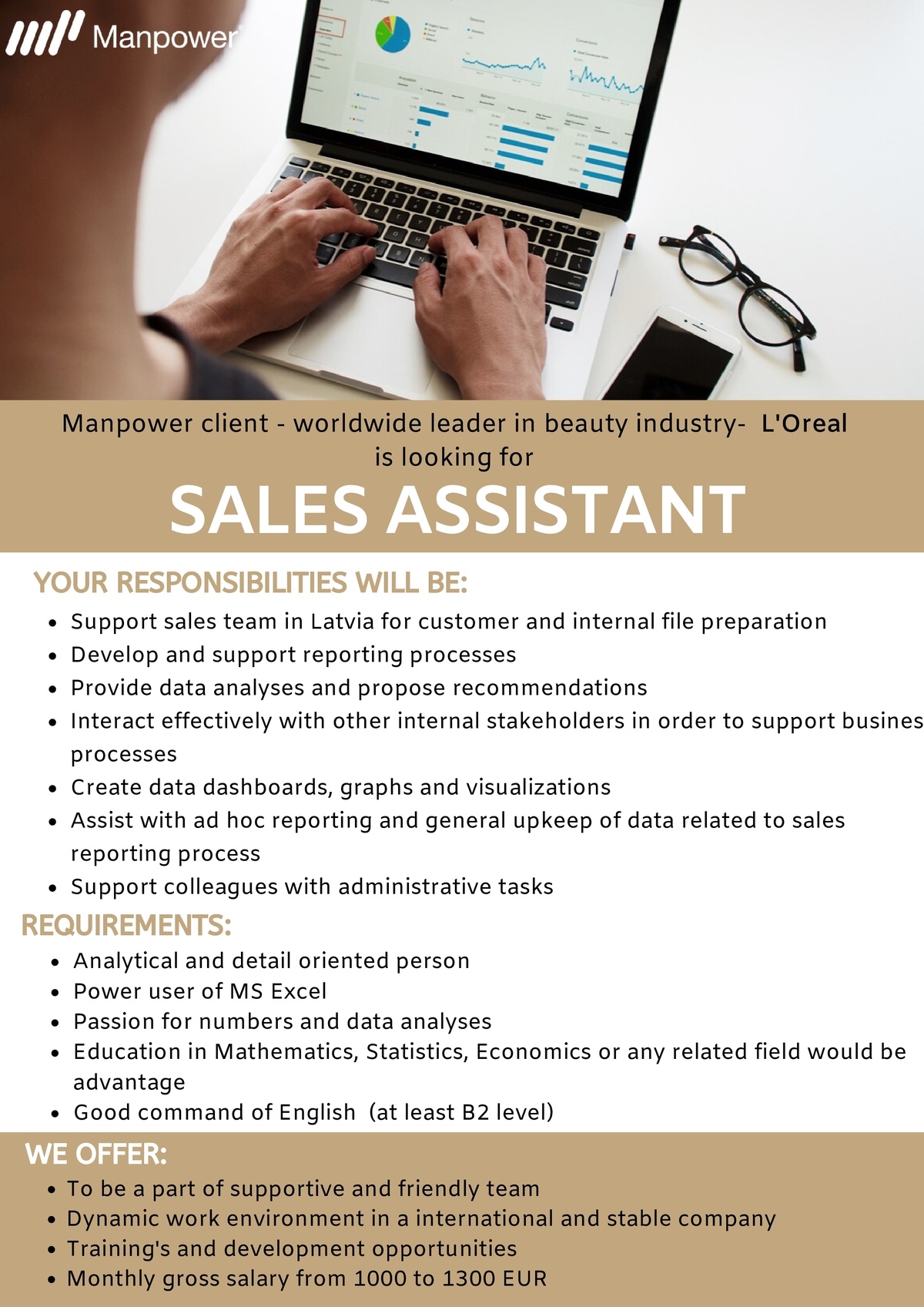 MANPOWER Sales Assistant