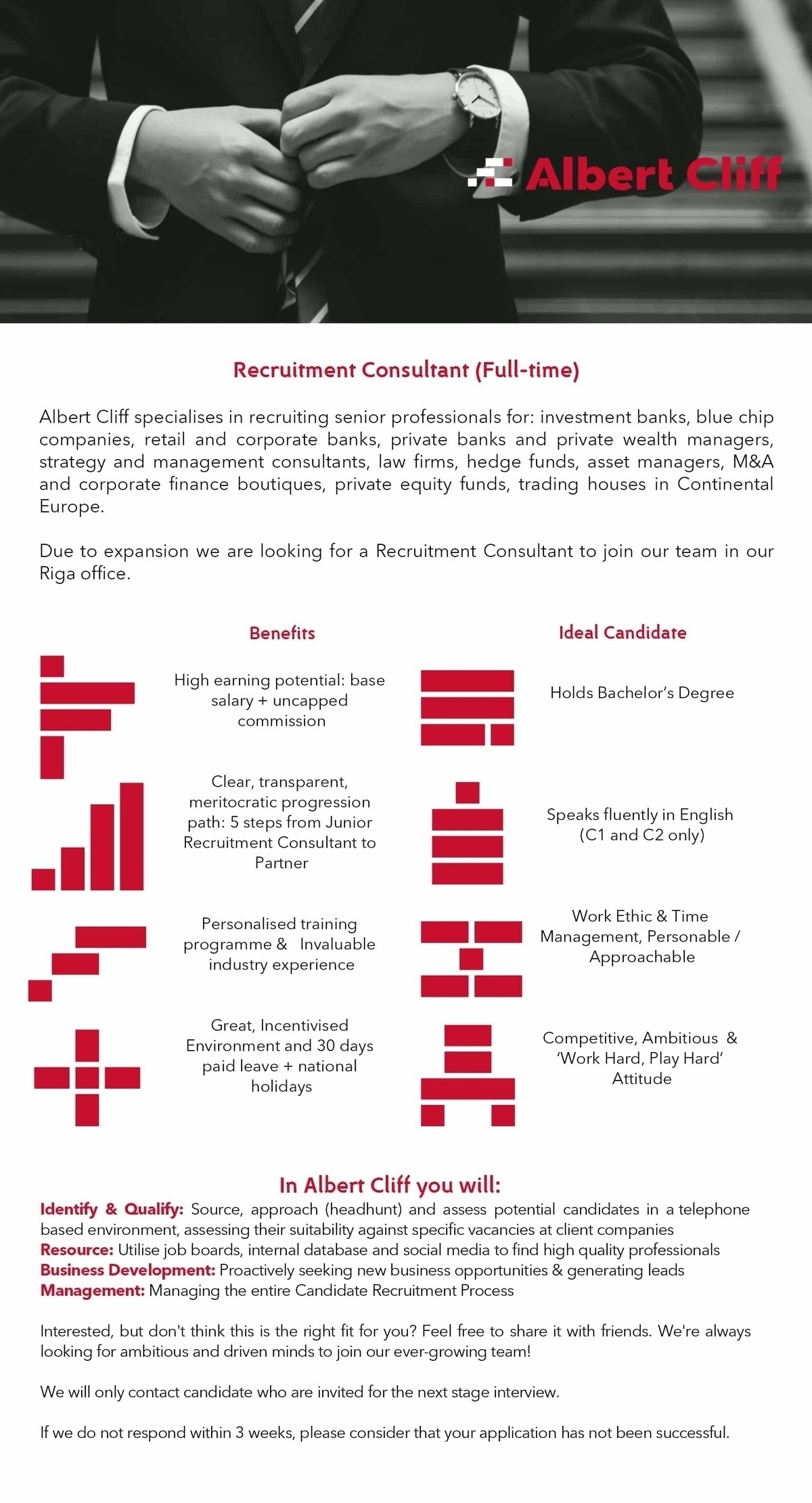 Albert Cliff Recruitment Consultant 