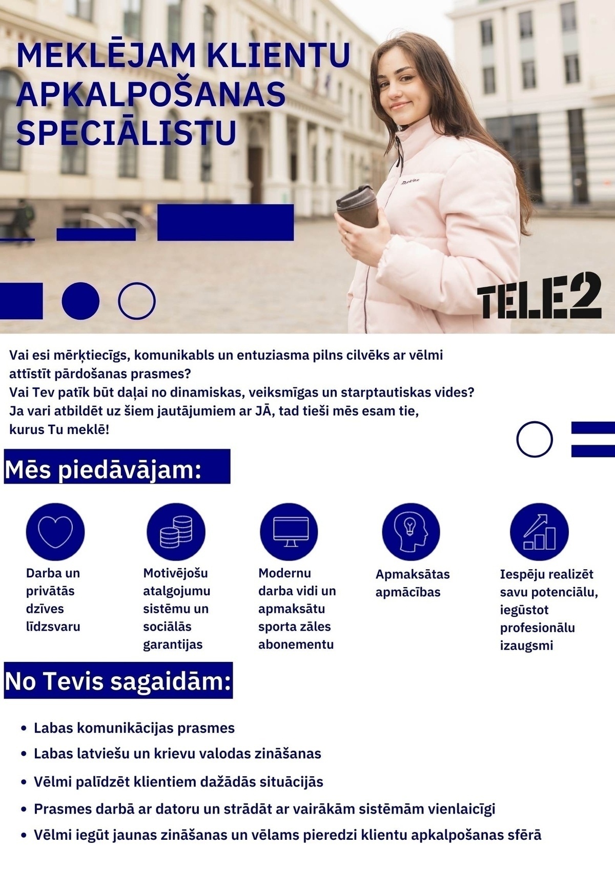 Transcom Worldwide Latvia, SIA Klientu apkalpošanas speciālists/-e darbam Rīgā