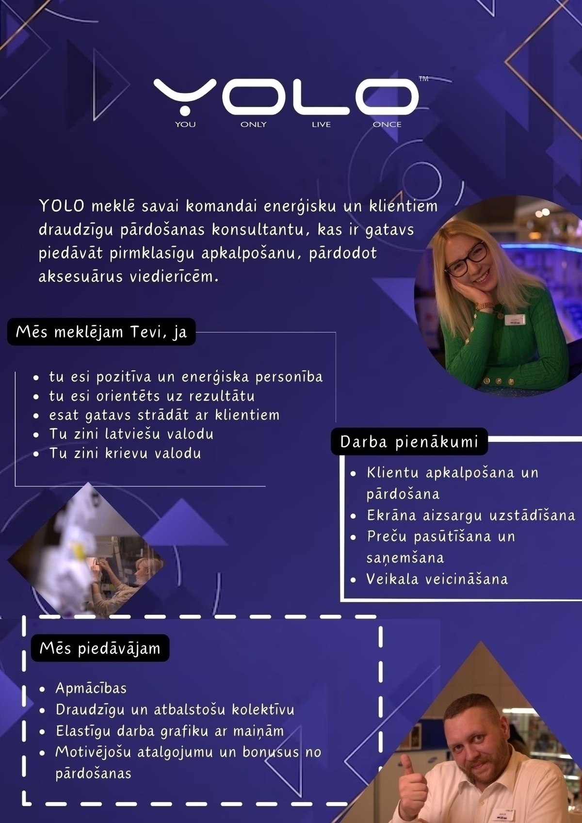 MOBEX LATVIA, SIA Pārdevējs/-a