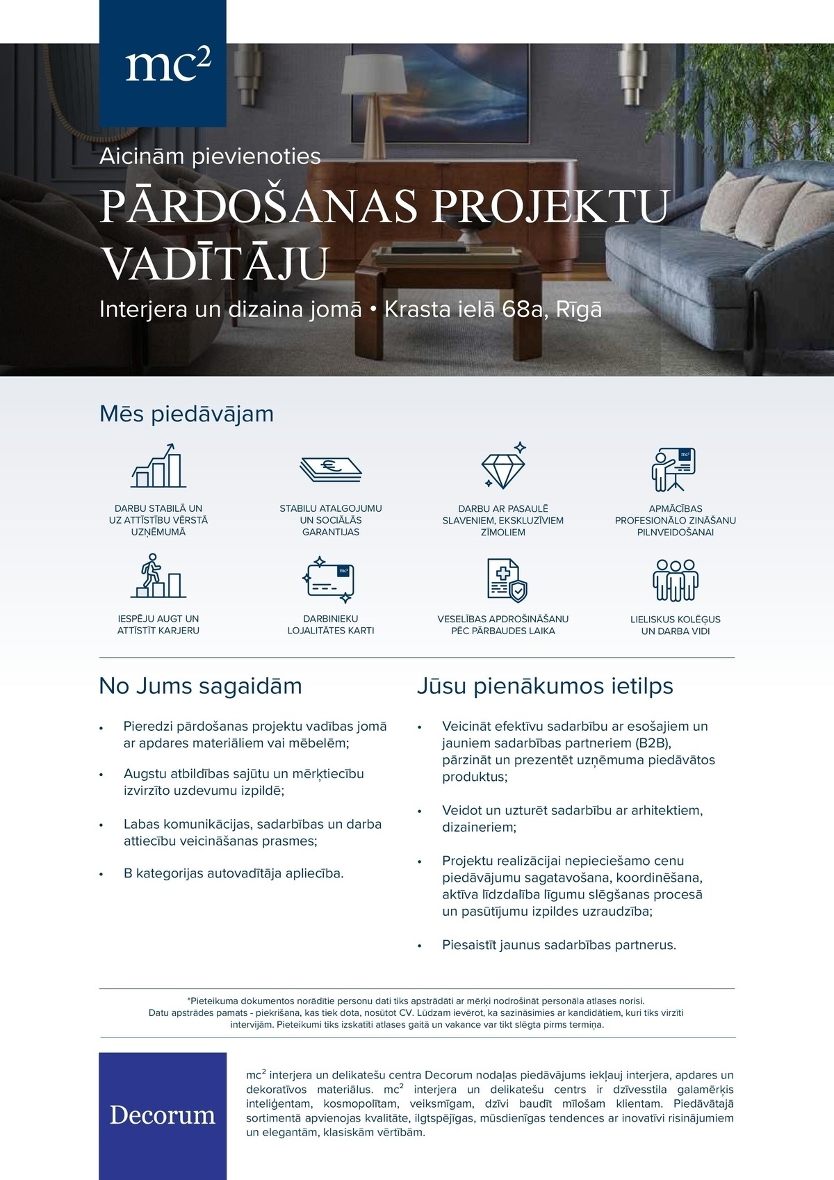 REATON, SIA Pārdošanas projektu vadītājs/-a