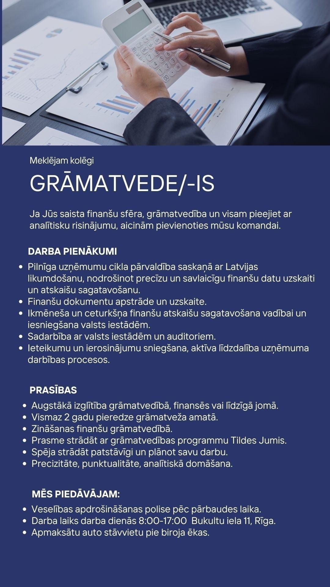 Asset backed investments, SIA Grāmatvedis/-e