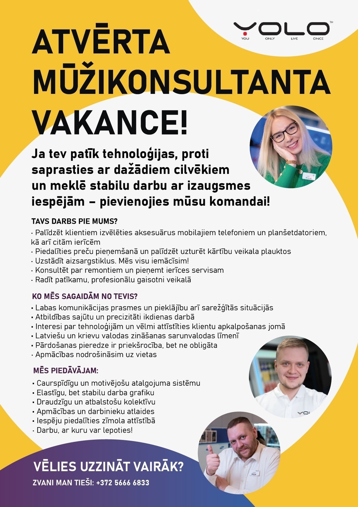 MOBEX LATVIA, SIA Pārdevējs/-a