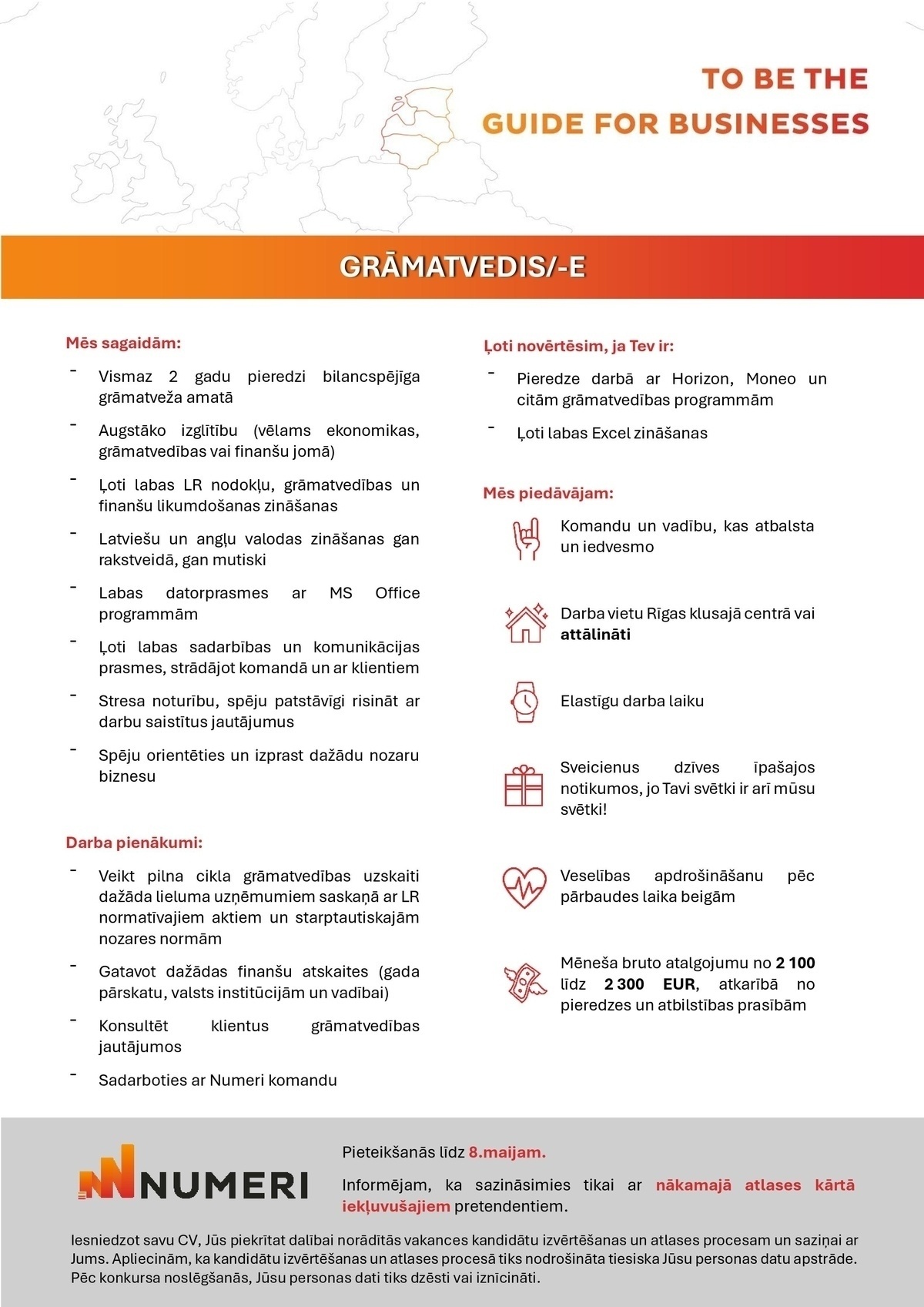 Numeri, SIA Grāmatvedis/-e