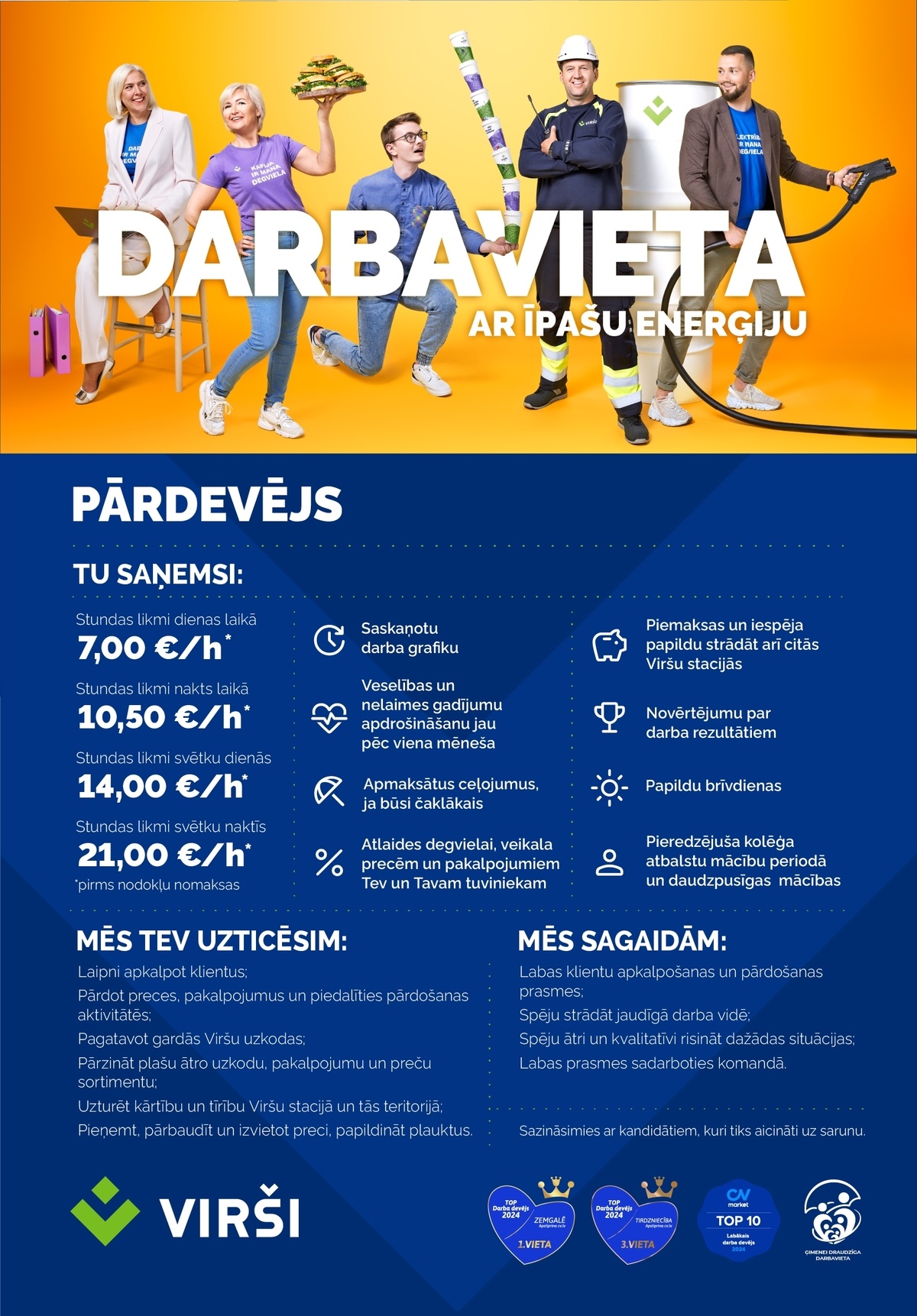 Virši-A, AS Pārdevējs/-a DUS Olaine